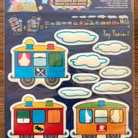 Adesivi attacca e stacca con trenino 2