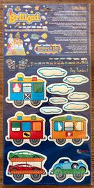 Adesivi attacca e stacca con trenino 2