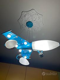 lampadario aereo vintage