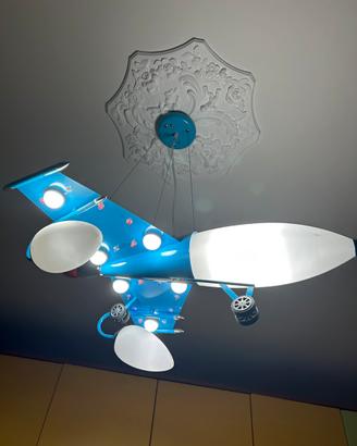 lampadario aereo vintage