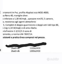 serramenti nuovi