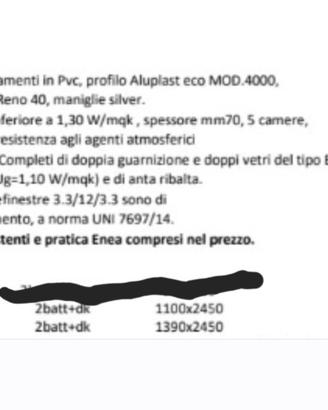 serramenti nuovi