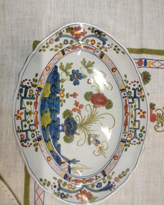 Piatto Ovale Faenza CALF vintage 