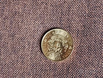 moneta 200 Lire Italiane commemorativa  1994