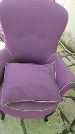 Poltrona Vintage Imbottita 