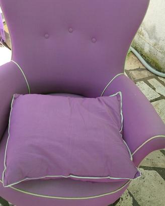 Poltrona Vintage Imbottita 