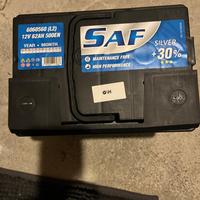Batteria nuova saf 62Ah