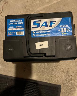 Batteria nuova saf 62Ah