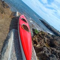 canoa/kayak  due posti +pagaie+supporto 