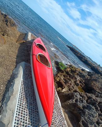 canoa/kayak  due posti +pagaie+supporto 