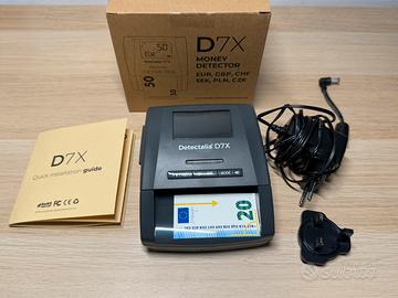 Detectalia D7X rilevatore di banconote false