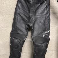 Pantaloni moto pelle come nuovi
