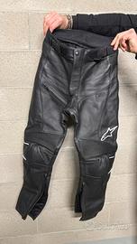 Pantaloni moto pelle come nuovi