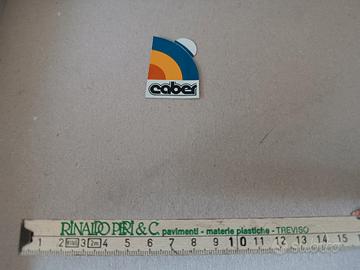 caber Spalding adesivo vintage anni 70 