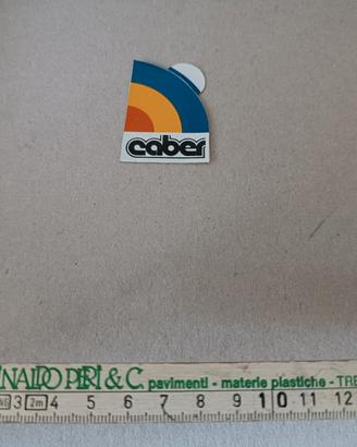 caber Spalding adesivo vintage anni 70 