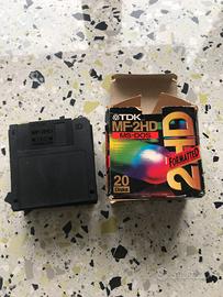 TDK MF-2HD MS-DOS FORMATTATO 3,5"
