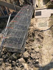 Gabbia conigli da ingrasso 14 posti