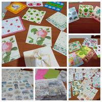 Oggetti vari per decoupage