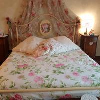 Letto matrimoniale in ferro battuto