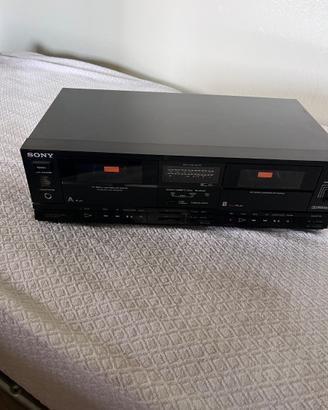 Registratore Cassette Vintage SONY TC-W235 - Doppi