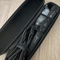 Piastra professionale a vapore e infrarossi