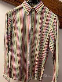 Camicia a fantasia di marca