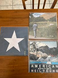 Tre LP di Neil Young