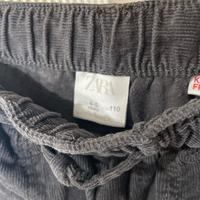 Pantaloni velluto Zara