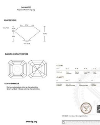 Diamante naturale  0,99ct