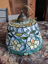 Lampadario stile Tiffany