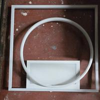 PLAFONIERA GEOMETRICA A LED 