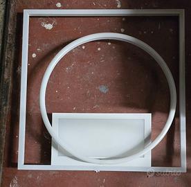 PLAFONIERA GEOMETRICA A LED 