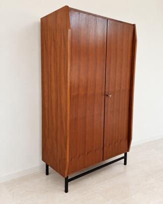 Armadio guardaroba Mid-Century in teak anni ’60