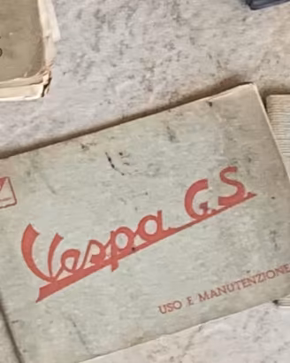 PIAGGIO VESPA GS TEL 3387648444 USO E MANUTENZIONE