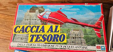 Gioco in scatola caccia al tesoro 1983