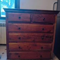 cassettiera in legno 