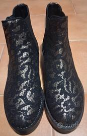 Stivaletti Twinset in Pizzo Neri Taglia  39