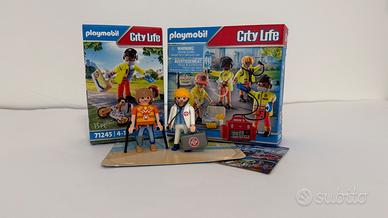 Lotto Playmobil soccoso medico