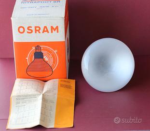 Lampada Fotografica Osram Nitraphot BR - anni '70