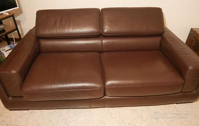 Divano Divanidea Vera Pelle - Come Nuovo