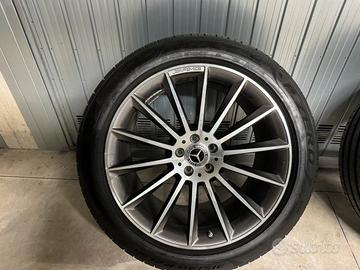 ORIGINALE Mercedes GLE cerchi 21 inch gomme 95%