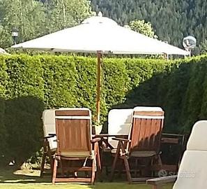 Ombrellone da giardino-terrazzo alta qualità