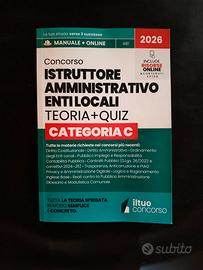 Libro istruttore amministrativo 2026