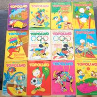 TOPOLINO lotto di 12 p. fascia 800