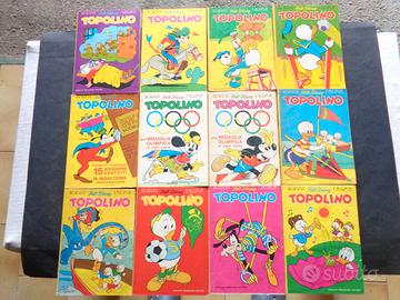 TOPOLINO lotto di 12 p. fascia 800