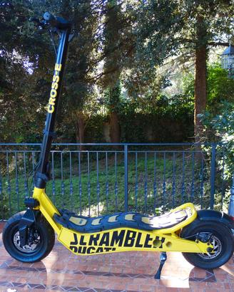 MONOPATTINO ducati scrambler E-CROSS Sport