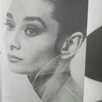 gigantografie Audrey Hepburn H 1,50 L 1m