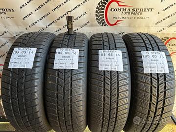 4 PNEUMATICI 185/65 R14 BARUM INVERNALI