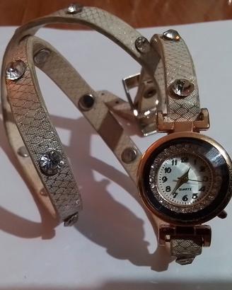 OROLOGIO gioiello con strass