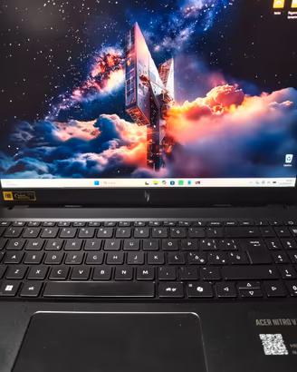 Notebook gaming Acer nitro 15 in garanzia